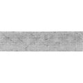 Artistic Etched Dots Silver Gray Limestone Mosaic Tile.