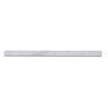 Asian Statuary (Oriental White) Marble 1/2x12 Polished Pencil Liner.