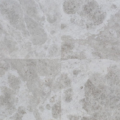 Atlantic Gray Marble 24x24 Polished Tile.