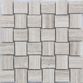 Bali Sumatra Wooden Gray Wooden Gray Mosaic Tile.
