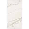 Bianca Calacatta 24x48 Polished Rectified Porcelain Tile.