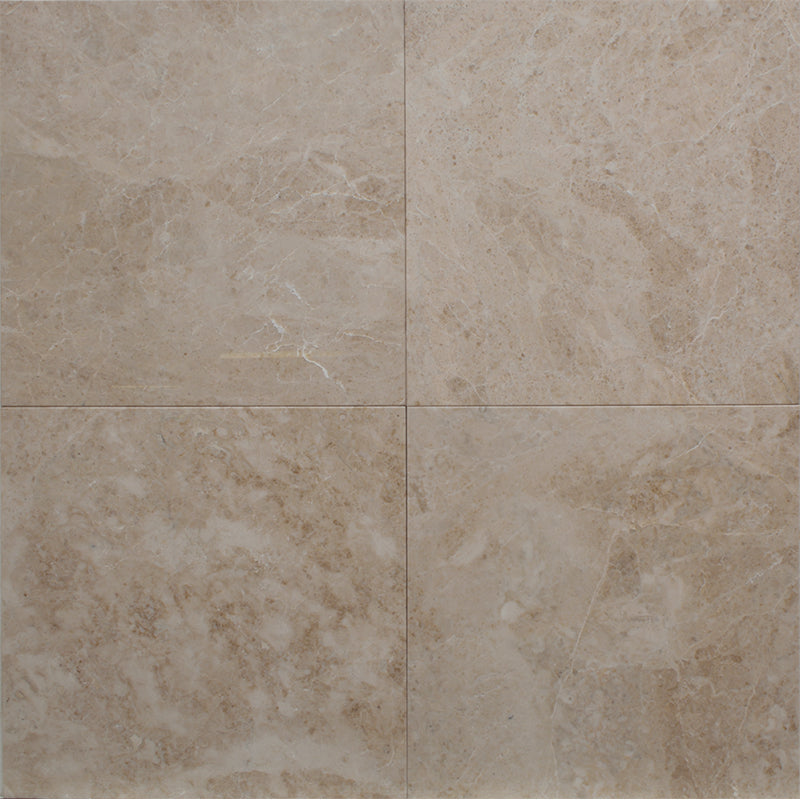 Cappucino Marble 18x18 Polished Tile.
