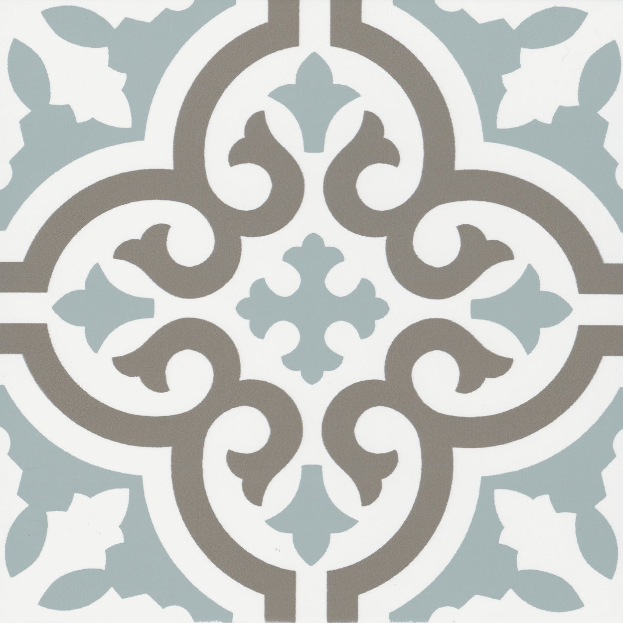Casablanca Aqua 8x8 Porcelain Tile.