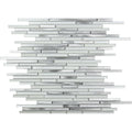 CASCADES STAINLESS glass, metal Mosaic Tile.