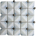 CERAMIQUE BLUE PILLOW ceramic Mosaic Tile.