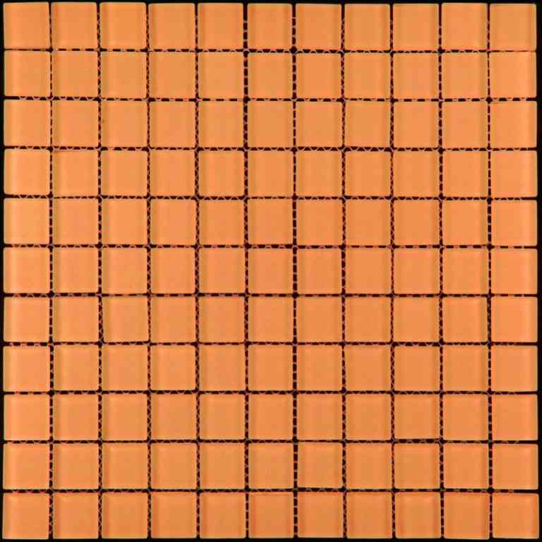 COLOR PALETTE CITRUS MATTE glass Mosaic Tile.