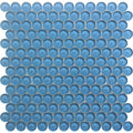 COLOR PALETTE LAGUNA PENNY GLOSS glass Mosaic Tile.