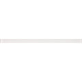 COLOR PALETTE MIRAGE WHITE MATTE FLAT LINER glass Mosaic Tile.