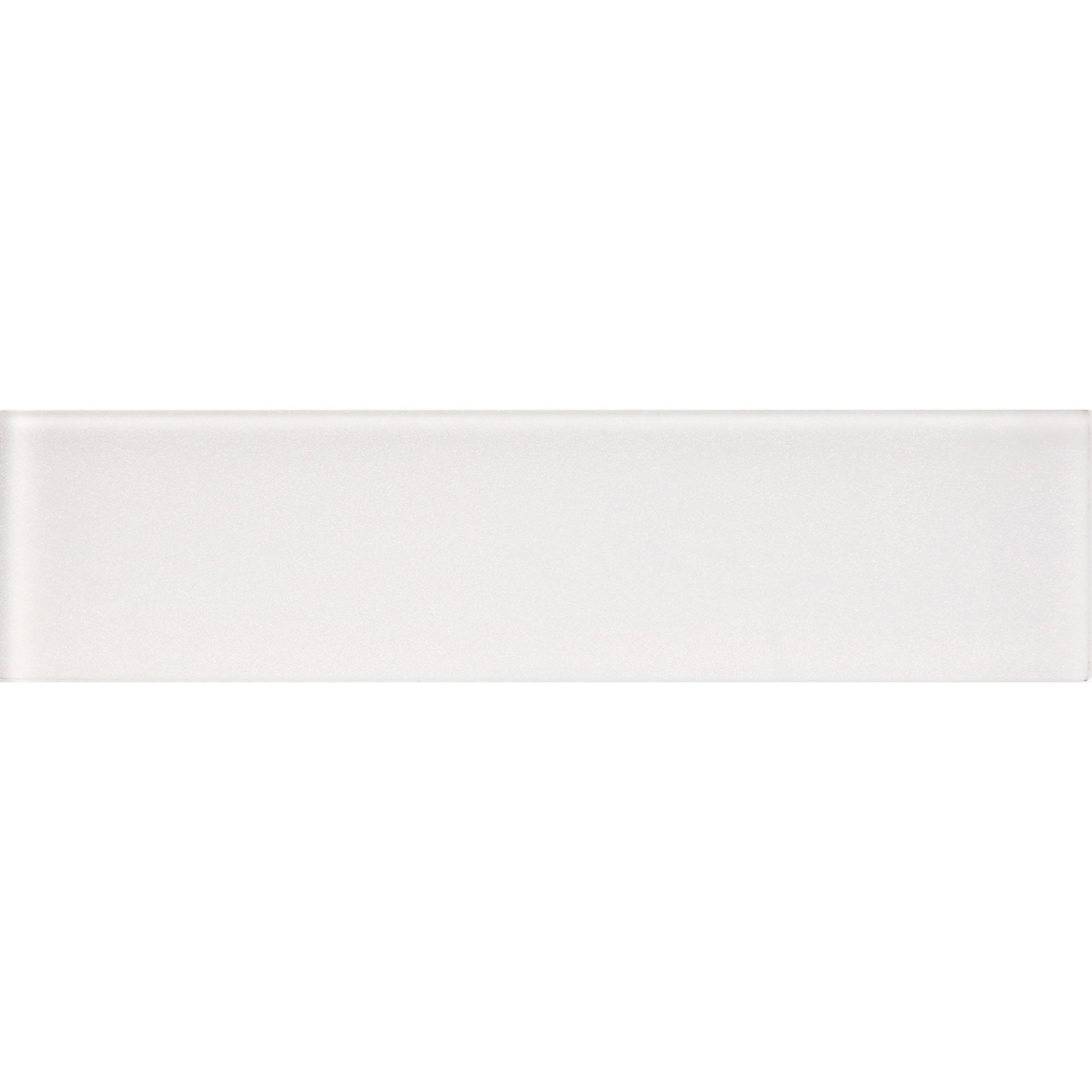 COLOR PALETTE MIRAGE WHITE MATTE glass Mosaic Tile.
