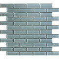 COLOR PALETTE PALE 1x3 BRICK GLOSS glass Mosaic Tile.