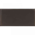COLOR PALETTE PEWTER GLOSS 3x6 glass Mosaic Tile.