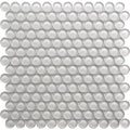 COLOR PALETTE SUGAR COOKIE PENNY GLOSS glass Mosaic Tile.