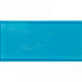 COLOR PALETTE TURQUOISE CLOUD GLOSS 3x6 glass Mosaic Tile.