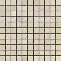 Crema Marfil Marble 1x1 Polished Mosaic Tile.