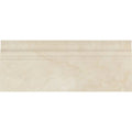 Crema Marfil Marble 4 3/4x12 Polished Baseboard Molding.