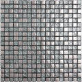 CRYSTAL SPRINGS STERLING GLOSS glass Mosaic Tile.