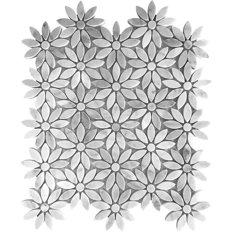 Dc Metro Lafayette Park Bianco Carrara Mosaic Tile.