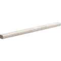 Royal Beige Marble 1/2x12 Honed Pencil Liner.