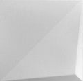 DIMENSIONS QUASARÂ SQUAREÂ MATTE WHITEÂ 6x6 Porcelain Tile.