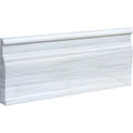 Dolomite Pearl Marble Polished Modern Base Marble Moldings 5 1/16×12.