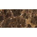 Emperador Dark Spanish Marble 12x24 Polished Tile.