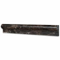Emperador Dark Spanish Marble 2x12 1 Step Chairrail Polished.