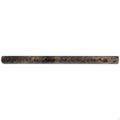 Emperador Dark Spanish Marble 3/4x12 Pencil Liner Polished.