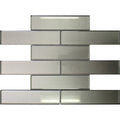 GALAxY PEWTER glass Mosaic Tile.