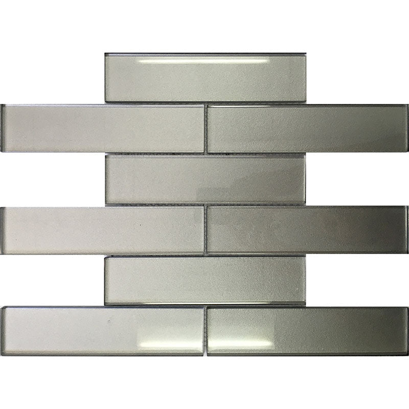 GALAxY PEWTER glass Mosaic Tile.