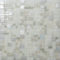 GLAMOUR TAYLOR PEARL Glass Mosaic Tile.