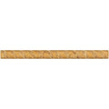Gold Travertine 1x12 Rope Liner.