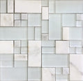 Hawaii Reef Pearl Glass, Stone Mosaic Tile.