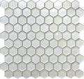 ICELAND NORDIC HEx Glass Mosaic Tile.