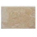 Ivory Travertine 16x24 5cm Tumbled Pool Coping.