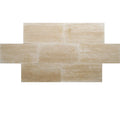 Ivory Travertine Vein Cut 12x24 Honed Tile.