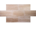 Ivory Travertine Vein Cut 12x24 Polished Tile.