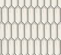 Ivy Ivory Picket Porcelain Mosaic Tile - Onlinetileshop.com