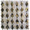JEWELS OF THE SEA SEA DIAMONDS shell Mosaic Tile.