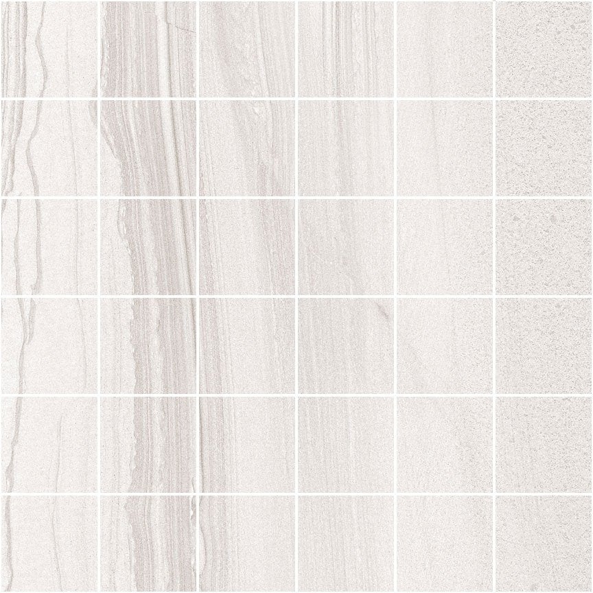 Legend Blanco 13x13 Mosaic Porcelain Tile.