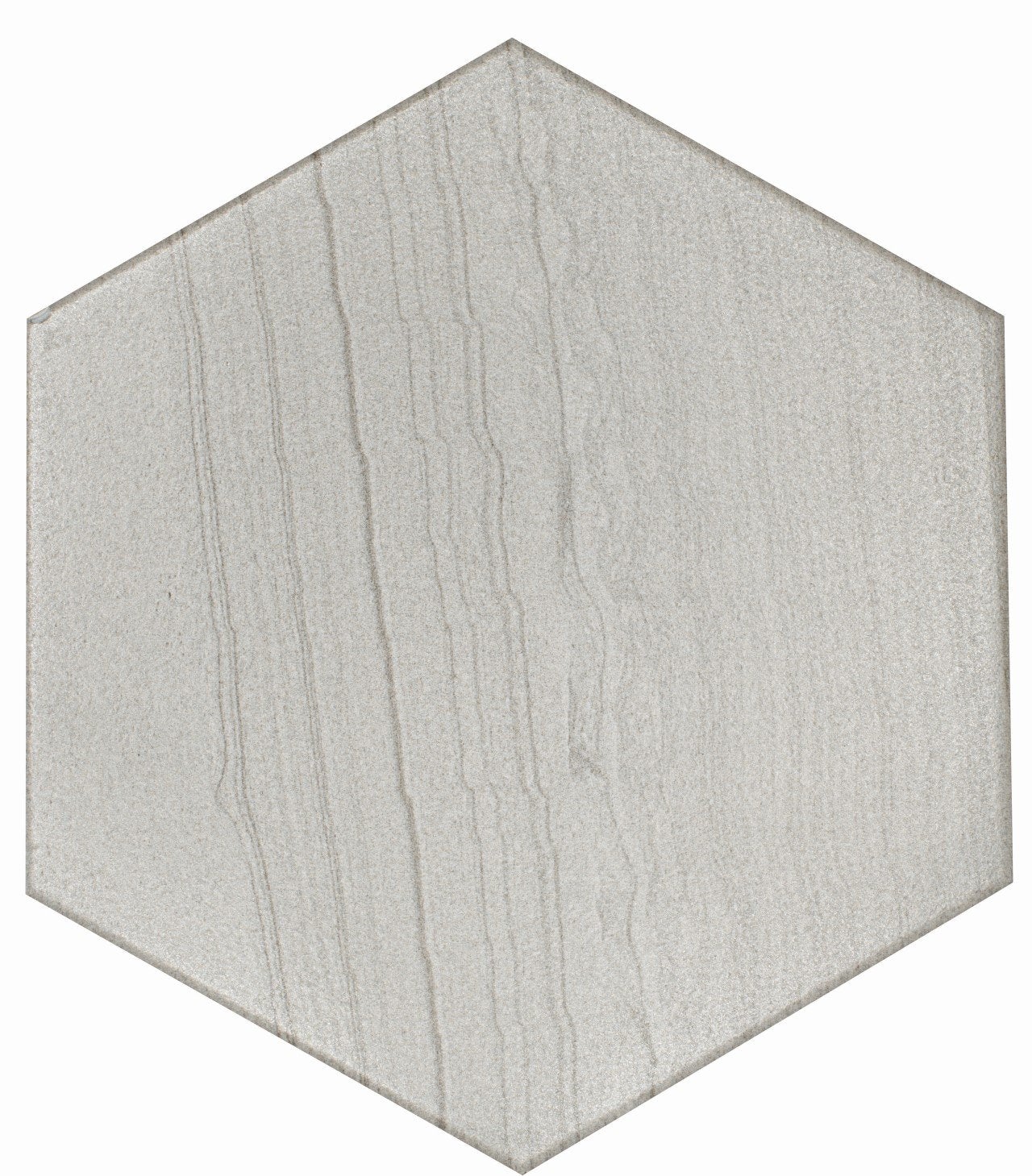 Legend Blanco 8x9 Hexagon Porcelain Tile.