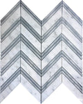 Marbella Altamirano Bianco Carrara / Bardiglio Nuvolato Mosaic Tile.