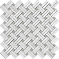 Marbella Andalusia Bianco Carrara / Eastern Beige Mosaic Tile.