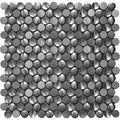 METALLICO SHAPED METAL CIRCLE metal Mosaic Tile.