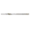 MOLDINGS CALACATTA METRO PENCIL POLISHED Calacatta Gold Mosaic Tile.