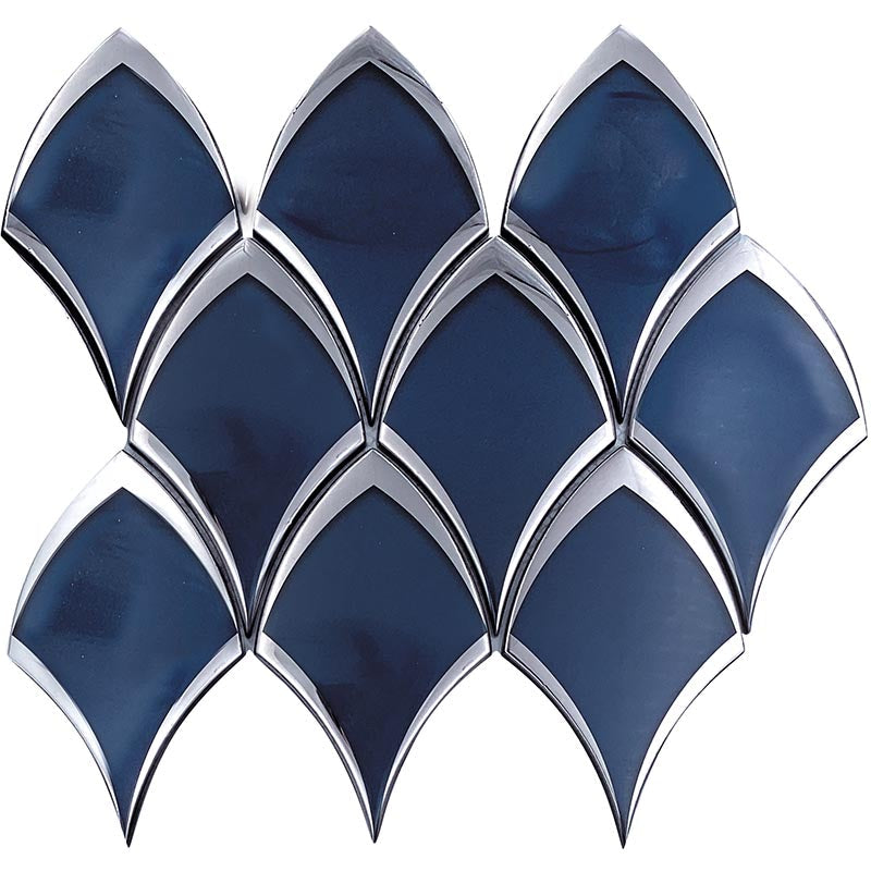 MONACO MONTE CARLO MARINE glass Mosaic Tile.