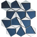 MONACO RIVIERA MARINE glass Mosaic Tile.
