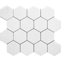 MYKONOS MATOYIANNI Thassos Polished Mosaic Tile.