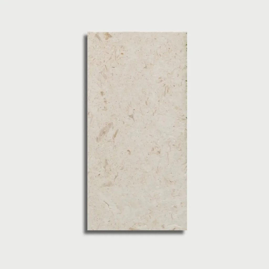 Shell Stone Myra Limestone 12x24 Honed Tile