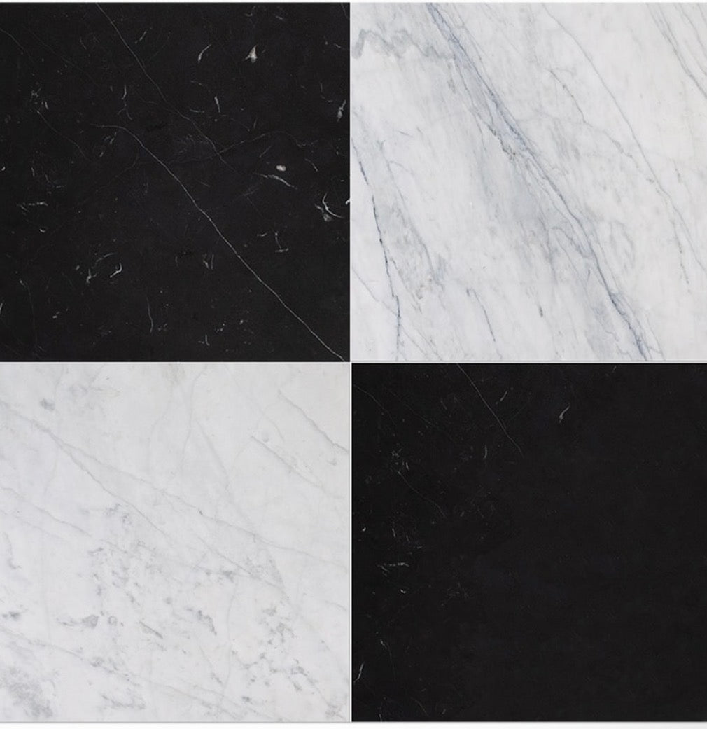 travertine checkerboard patio tile for outdoor design