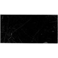 Nero Marquina Marble 3x6 Polished Tile.